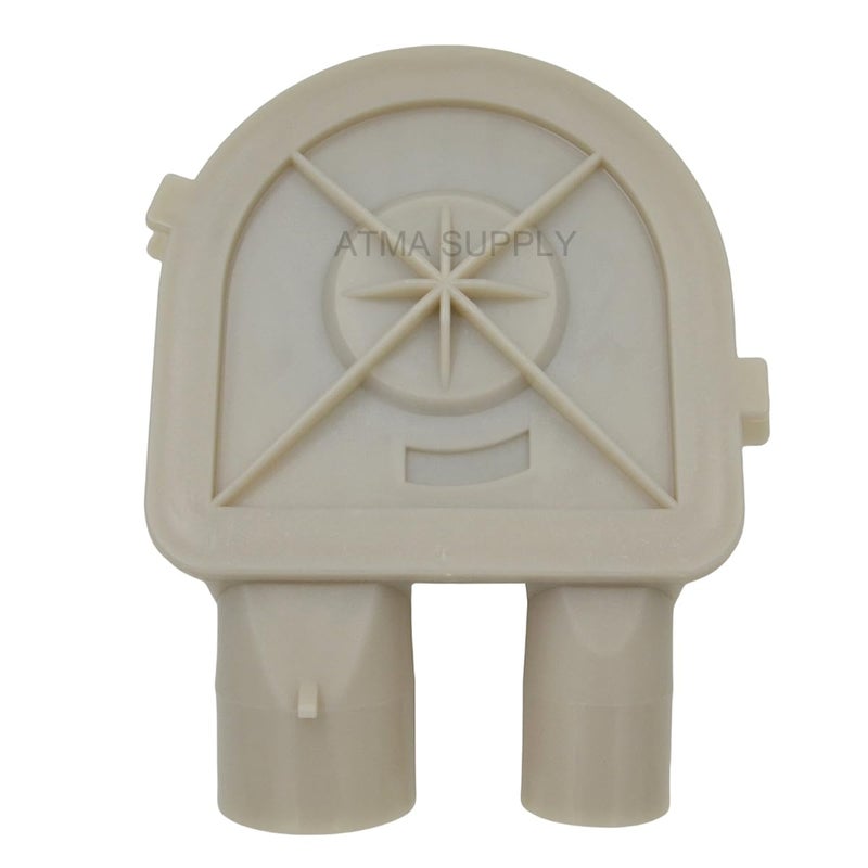 ATMA SUPPLY 3363394 قطع غيار مضخة تصريف الغسالة متوافقة مع غسالات ويرلبول كينمور ميتاج 3352492 21024 3348215 3348014 AP6008107 PS11741239 رمادي - Image 2
