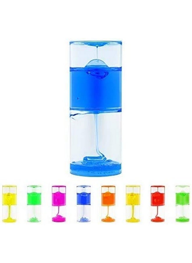 Playlearn USA Playlearn 8" Sensory Ooze Tube Liquid Timer - Sensory Tube Ooze Timer (Red Slow)  - Image 1