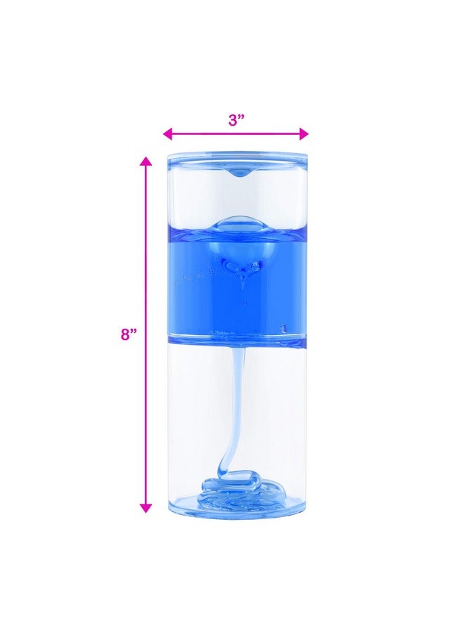 Playlearn USA Playlearn 8" Sensory Ooze Tube Liquid Timer - Sensory Tube Ooze Timer (Red Slow)  - Image 4