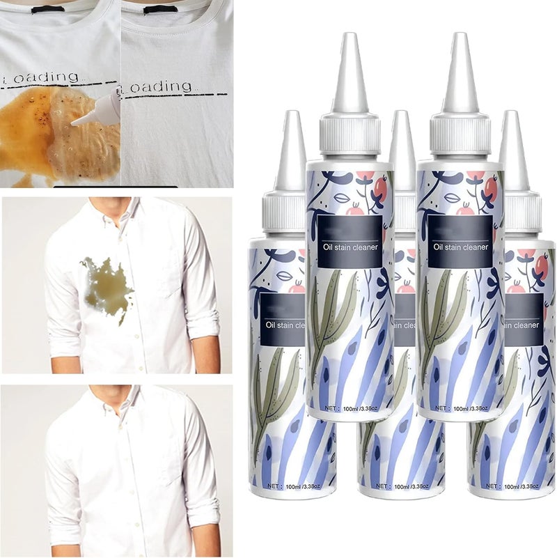 comfrt Nml Stain Remover, Garment Stubborn Stain Cleaner, Emergency Stain Rescue Stain Remover, Clothes Emergency Stain Remover for Almost All Types of Fabrics (5Pcs) - Image 1