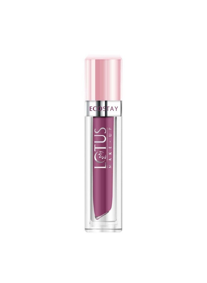 Lotus Makeup Ecostay Matte Lip Lacquer Very Berry, Purple, 4 g - Image 1
