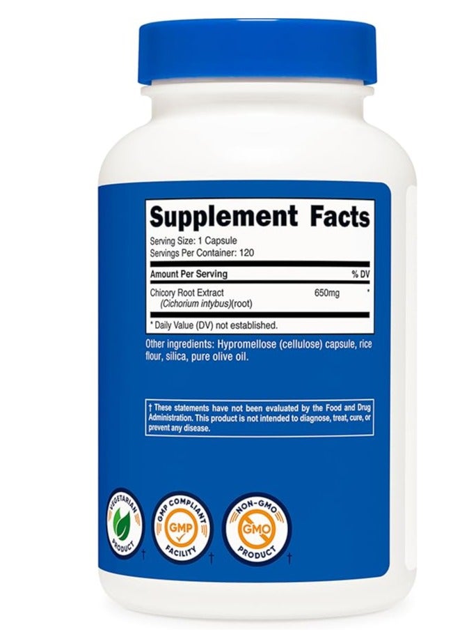 جذر الهندباء 650 ملغ لكل جرعة 120 كبسولة - Image 3