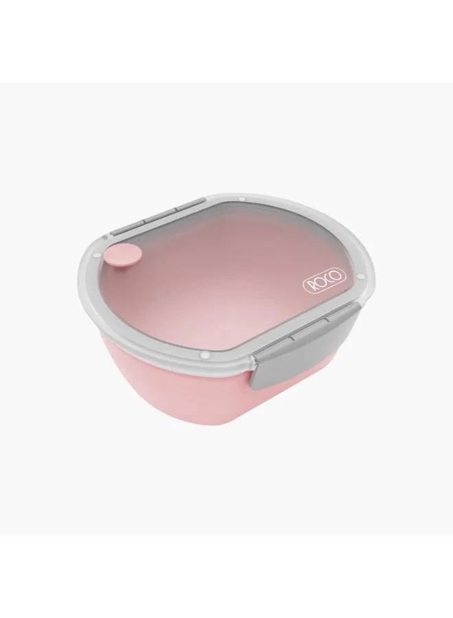 Roco Solid Pink Lunch Box for Kids