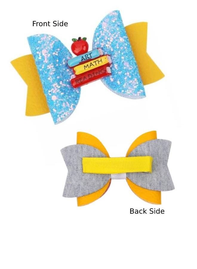 Elite Dose Back to School Hair Bow Clips for Girls  - Image 2