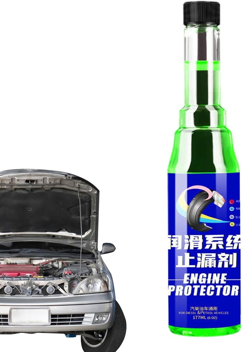 Engine Oil Leak Sealer | Engine Oil Seal Activator | Car Engine Leak Stop Agent Engine Oil Leak Sealer Engine Oil Leak Prevention Additive Leak Proof Oil Additive for Cars - Image 1
