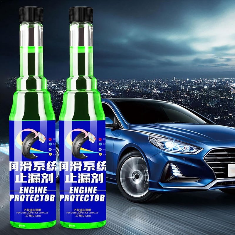 Engine Oil Leak Sealer | Engine Oil Seal Activator | Car Engine Leak Stop Agent Engine Oil Leak Sealer Engine Oil Leak Prevention Additive Leak Proof Oil Additive for Cars - Image 4