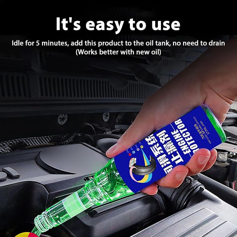 Engine Oil Leak Sealer | Engine Oil Seal Activator | Car Engine Leak Stop Agent Engine Oil Leak Sealer Engine Oil Leak Prevention Additive Leak Proof Oil Additive for Cars - Image 3