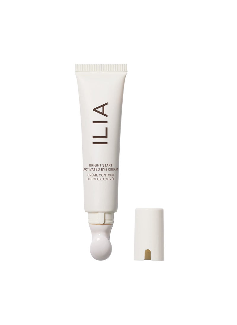 ILIA ILIA - Plant-Based Bright Start Activated Eye Cream | Cruelty-Free, Vegan, Clean Beauty (0.5 oz | 15 ml) 