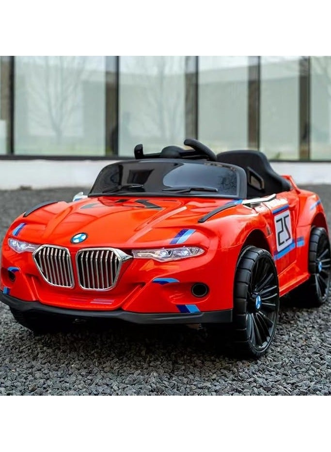 سيارة ركوب كهربائية للاطفال، سيارة سباق كهربائية للاطفال (احمر) - Image 4