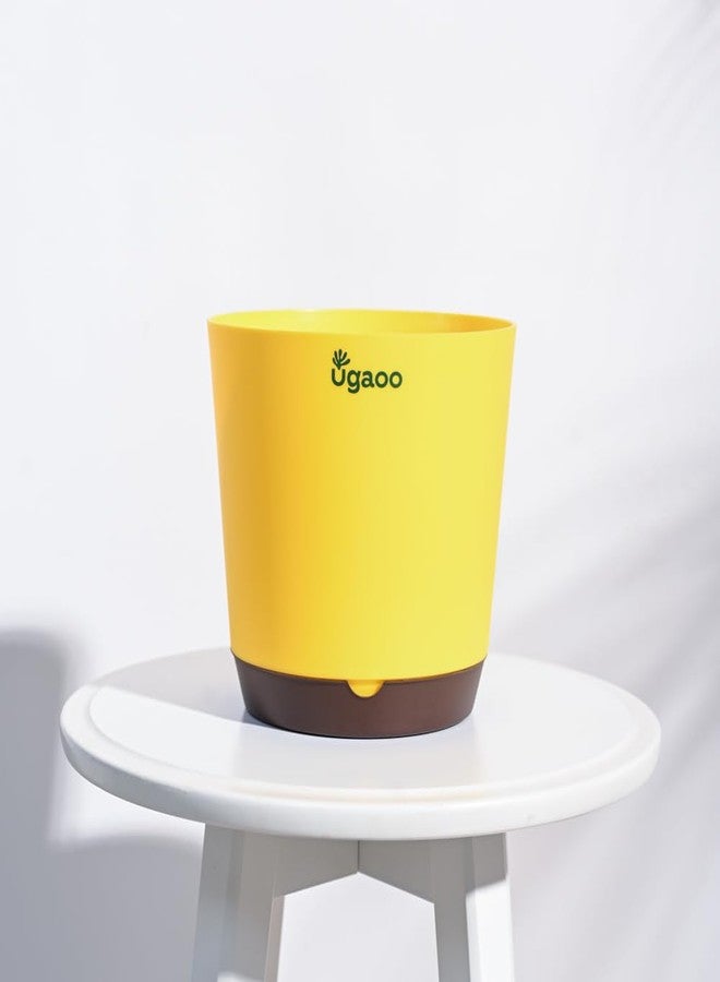 UGAOO Self Watering Pots Planter for Plants - 7.5 Inch, Round, Set of 5 Multicolour - Image 3