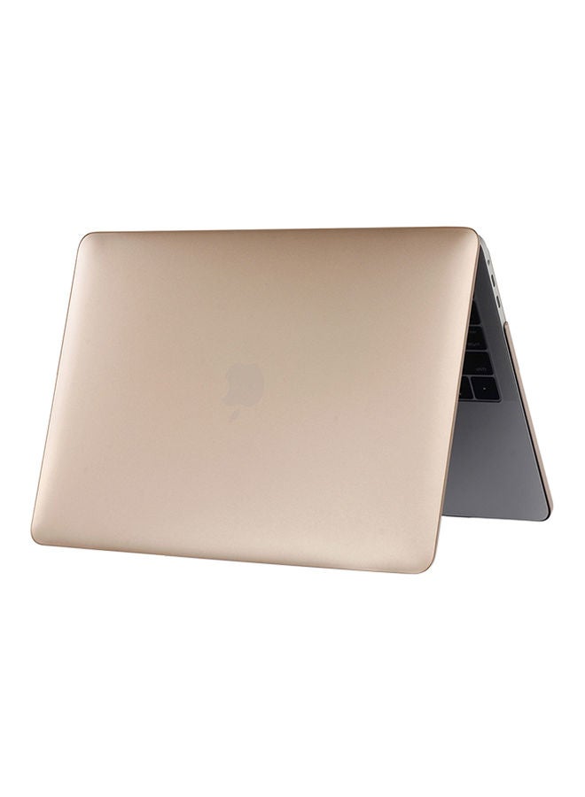 NIBEMINENT Protective Cover For Apple MacBook Pro 13.3 Inch Gold  - Image 4