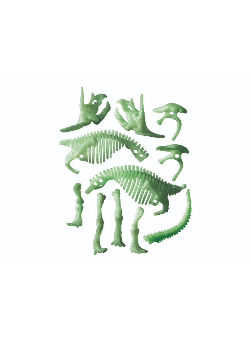 Clementoni Archeofun Triceratop Fossils | Dig, Discover and Assemble the Skeleton | Glow in the dark Dinosaur | STEM Toys | Science Toys | Educational & Learning Toy | Enhance Problem-solving Skills & Fine Motor Skills | Improves Coordination & Creativity | Gift for Kids and Toddlers - Image 2