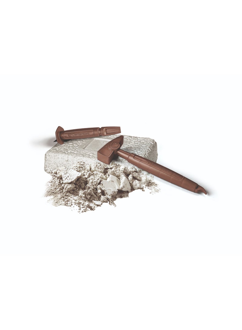 Clementoni Archeofun Triceratop Fossils | Dig, Discover and Assemble the Skeleton | Glow in the dark Dinosaur | STEM Toys | Science Toys | Educational & Learning Toy | Enhance Problem-solving Skills & Fine Motor Skills | Improves Coordination & Creativity | Gift for Kids and Toddlers - Image 4