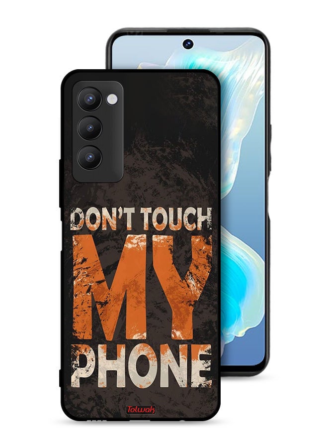 Tolwak Tecno Camon 18P Protective Case Cover Do Not Touch My Phone - Image 1