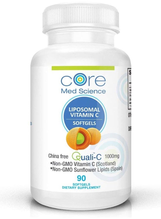 Core Med Science Core Med Science Liposomal Vitamin C Softgels 1000mg/Dose  - Image 1