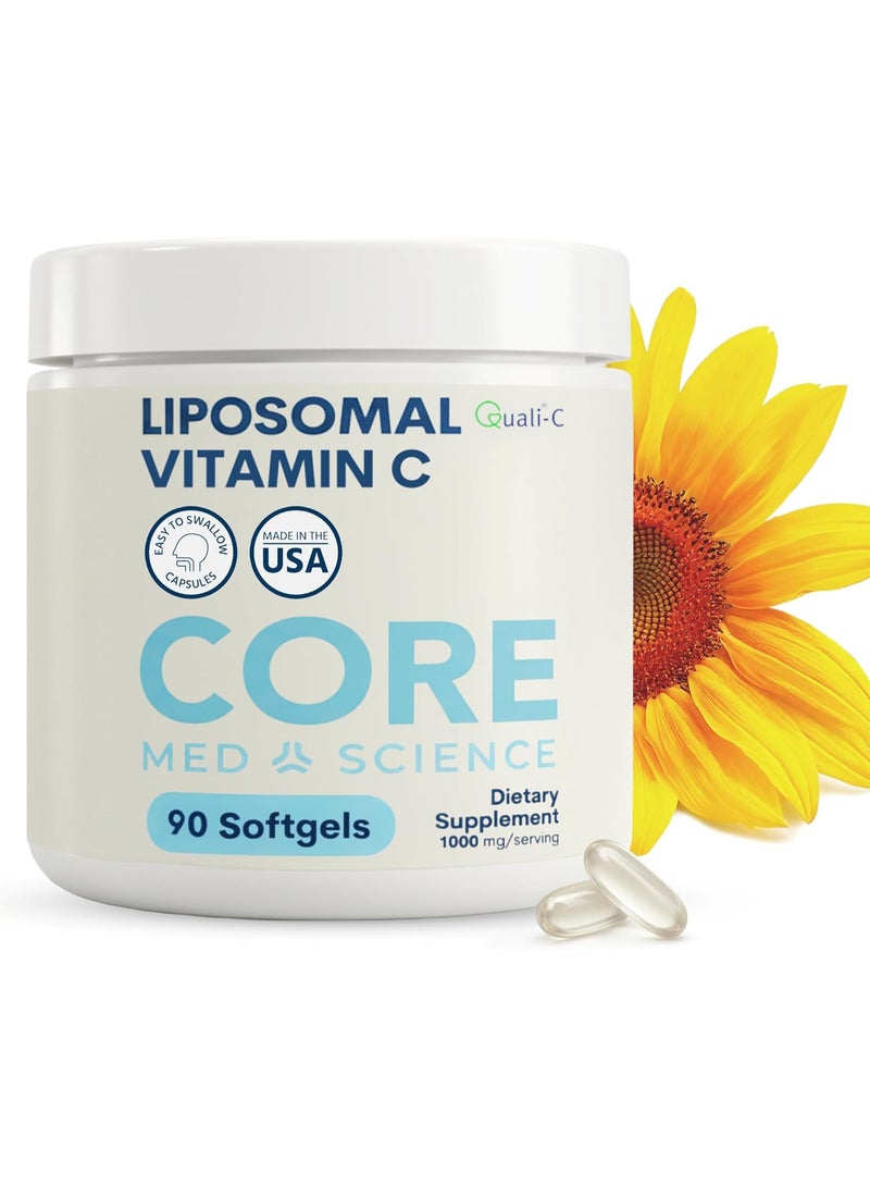Core Med Science Liposomal Vitamin C Softgels 1000mg/Dose - Image 1