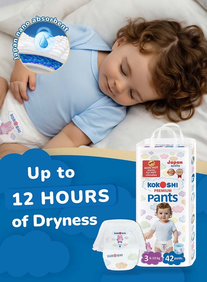 Kokoshi حفاضات بامبرز بحجم 3 6-10 كجم صديقة للبيئة ومضادة للحساسية - Image 3