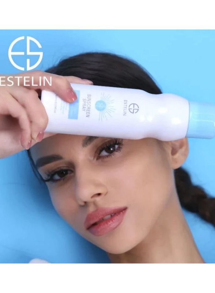 Estelin Ultra Light Hydrates & Whitening Sunscreen Spray SPF50 PA+++ - 180ml - Image 1