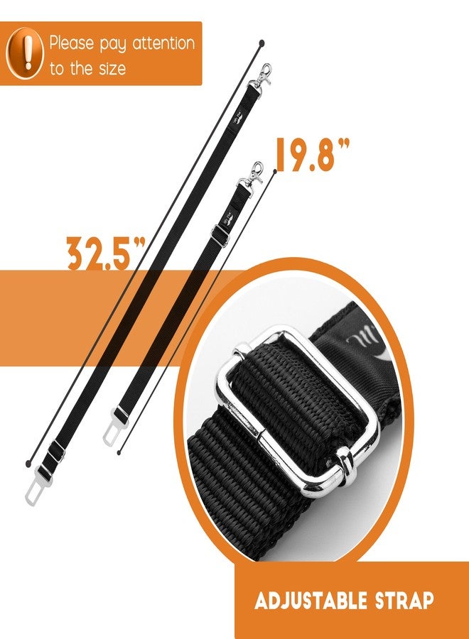 مستر. بين حزام أمان قابل للتعديل للكلاب من مستر بن، عبوة من قطعتين، حزام أمان للحيوانات الأليفة، مقود سيارة - Image 3