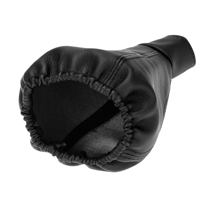 Leather Gear Shift Boot Cover 15x13x3cm Top Grade Leather Replacement - Special Design Perfect Fit for Skoda Felicia - Image 4