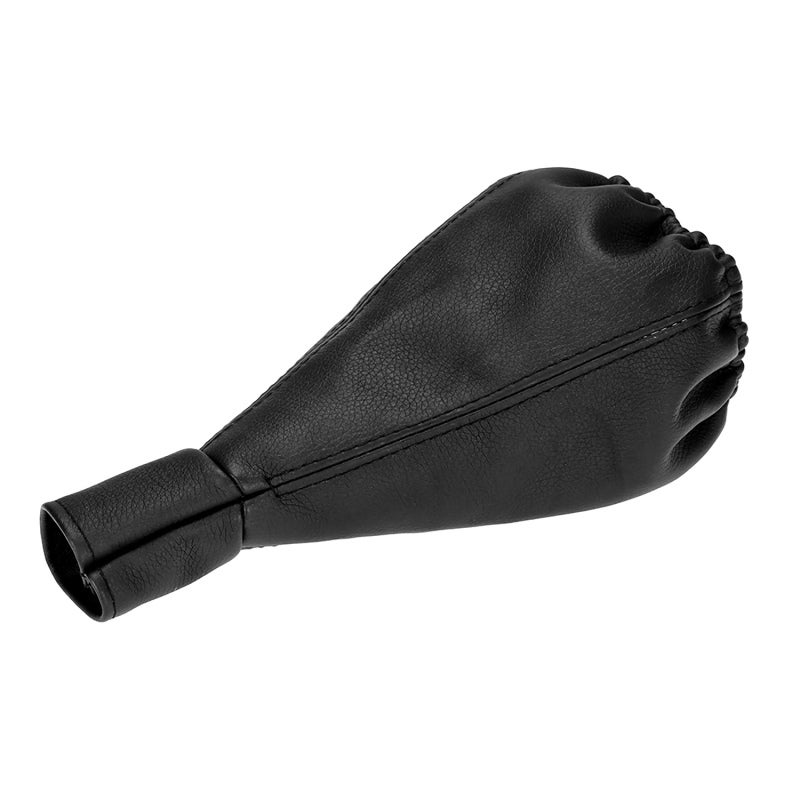Leather Gear Shift Boot Cover 15x13x3cm Top Grade Leather Replacement - Special Design Perfect Fit for Skoda Felicia - Image 3