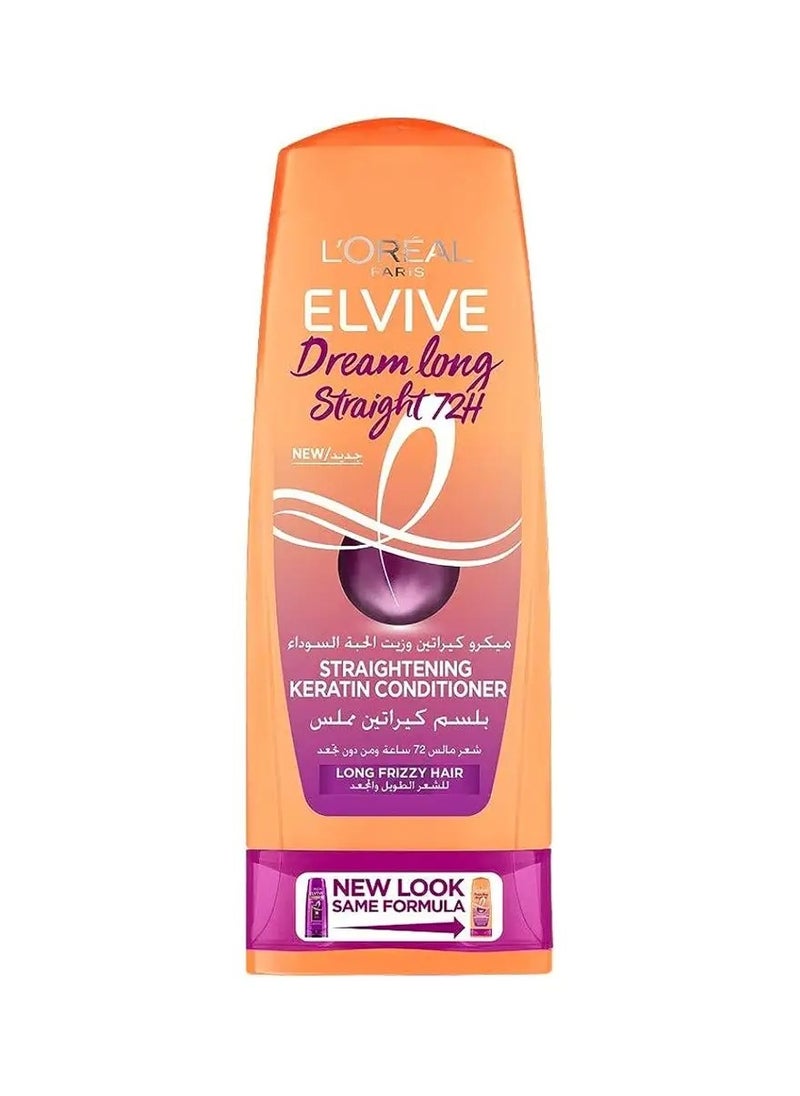L'OREAL PARIS keratin conditioner Dream Long Frizzy hair 360ml 