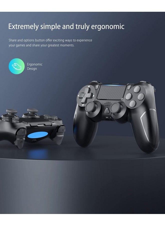 YCCTEAM - Wireless Game Controller Compatible With Ps 4 Slim With Enhanced Dual Vibration/Analog Sticks/6 Axis Motion Sensor, Compatible With Pc/Windows 7/8/10/11 - Image 1