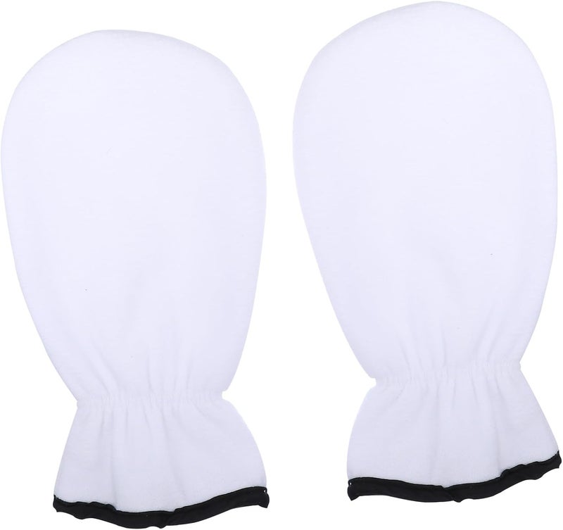 Uonlytech Exfoliating Hand Care Gloves 1 Pair Moisturizing Spa Gel Gloves Essential Oil Heat Preservation for Dry Hands and Skin Nourishment - Image 1