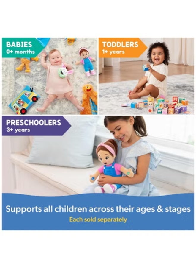 مس ريتشال العاب تعليميه العاب تنمية مهارات تركيز دمية تفاعلية للتحدث والغناء للأطفال الصغار | ٤ أغاني و١٦ عبارة فأكثر | لعبة تعليمية للأولاد والبنات من عمر ٦ أشهر إلى ٣ سنوات فأكثر - Image 4
