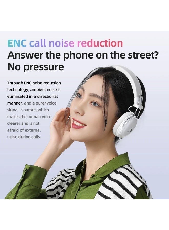 ACEFAST H7 Hybrid 35dB ANC Noise Reduction Headphone with Colorful Replaceable Earpads 30mm Speaker Wireless HiFi Audio Headset - Image 3
