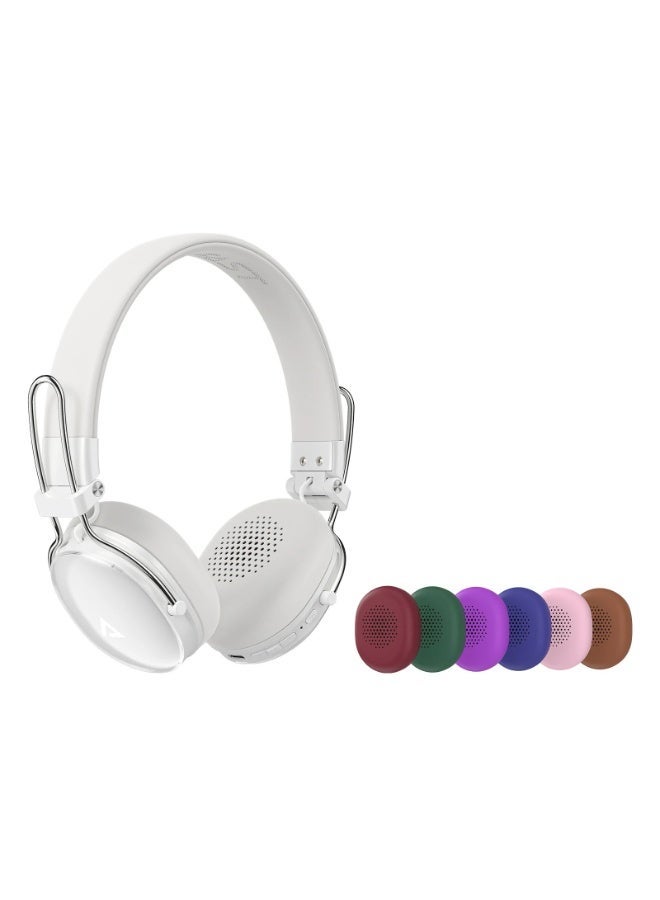 ACEFAST H7 Hybrid 35dB ANC Noise Reduction Headphone with Colorful Replaceable Earpads 30mm Speaker Wireless HiFi Audio Headset - Image 4