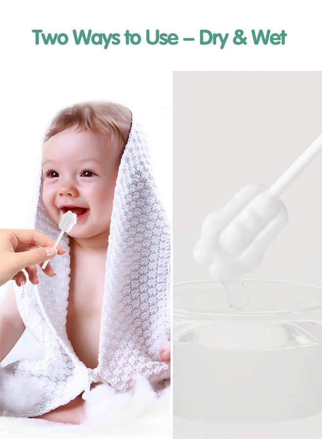 Sharpdo 42PCS Baby Tongue Cleaner, Newborn Oral Cleaner, Infant Toothbrush, Mouth Cleaner for 0-36 Months Baby - Image 4