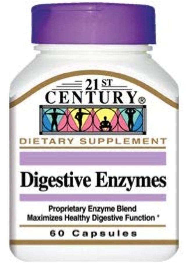 21st CENTURY Digestive Enzymes Capsules, 30 Count  - Image 1