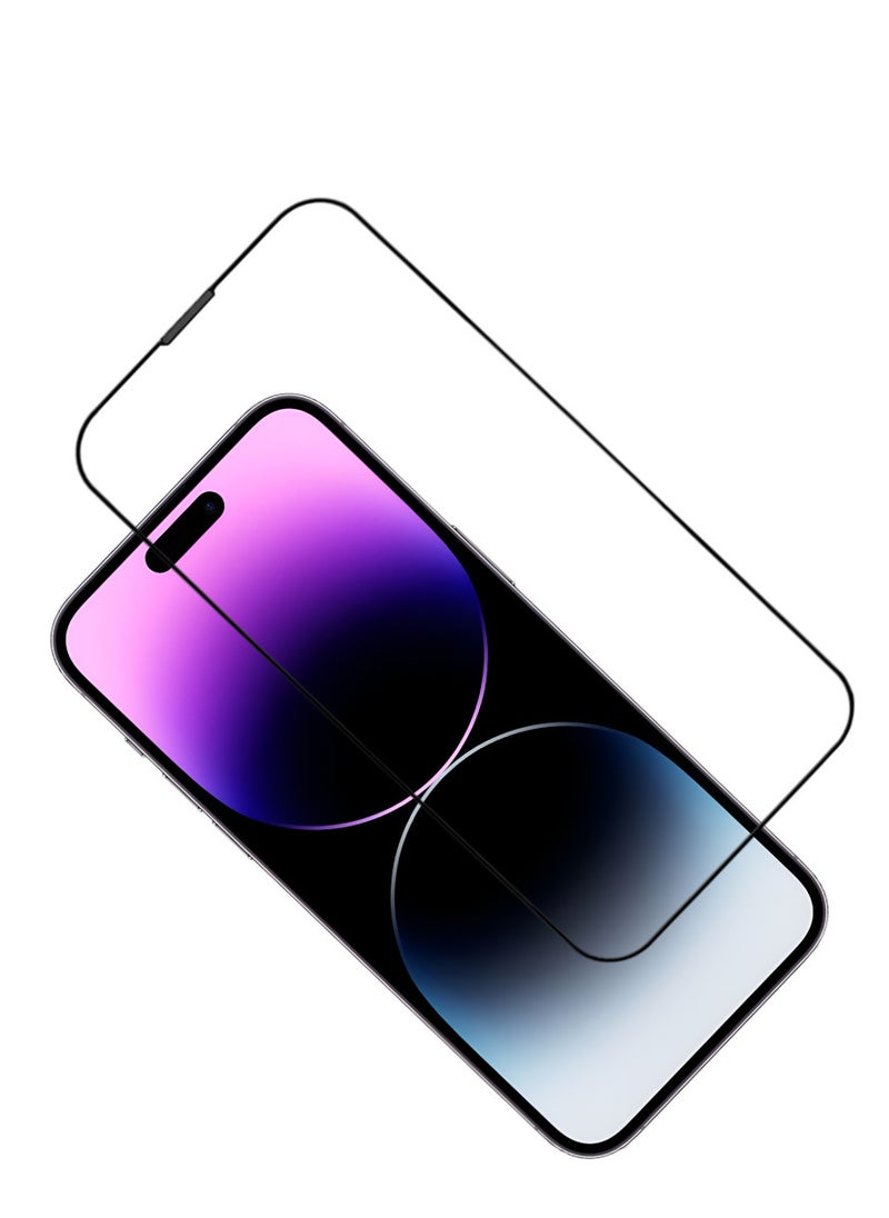 ACLIX Antistatic ESD Dustproof Premium Quality High Definition Tempered Glass Screen Protector Designed For  iPhone 14 Pro Max - Image 1