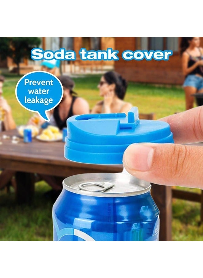 3Pcs Soda Can Covers Reusable Plastic Can Stopper or Protector, Beer, Drink, Juice, Coke, Beverage  - Image 4