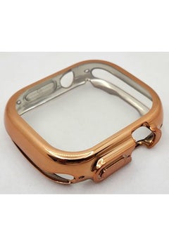 Generic Apple Watch Ultra 49mm Silicon Cover - Rose Gold  - Image 3