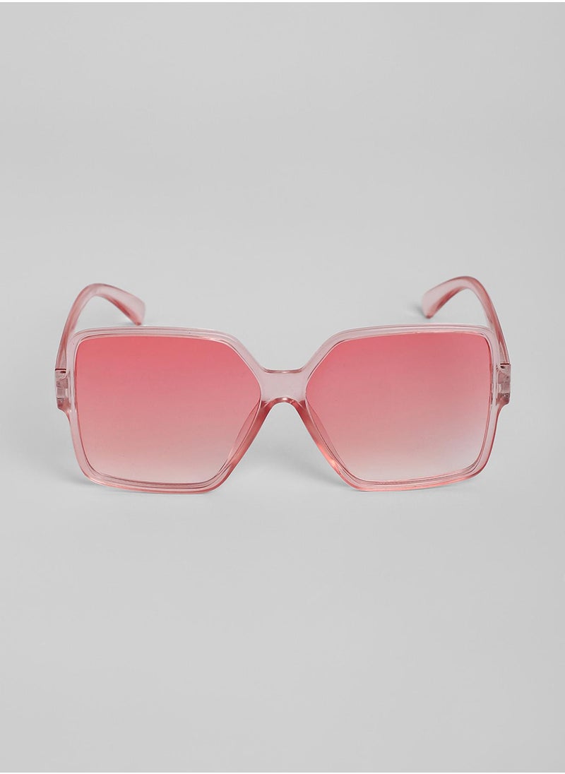 Haute Sauce The Retro Butterfly Sunglasses - Ballet Pink  - Image 4