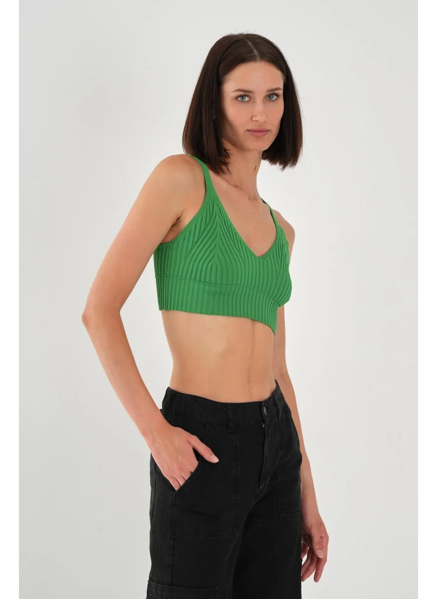 Alexander Gardi Alexandergardi Strappy V Neck Knitted Undershirt