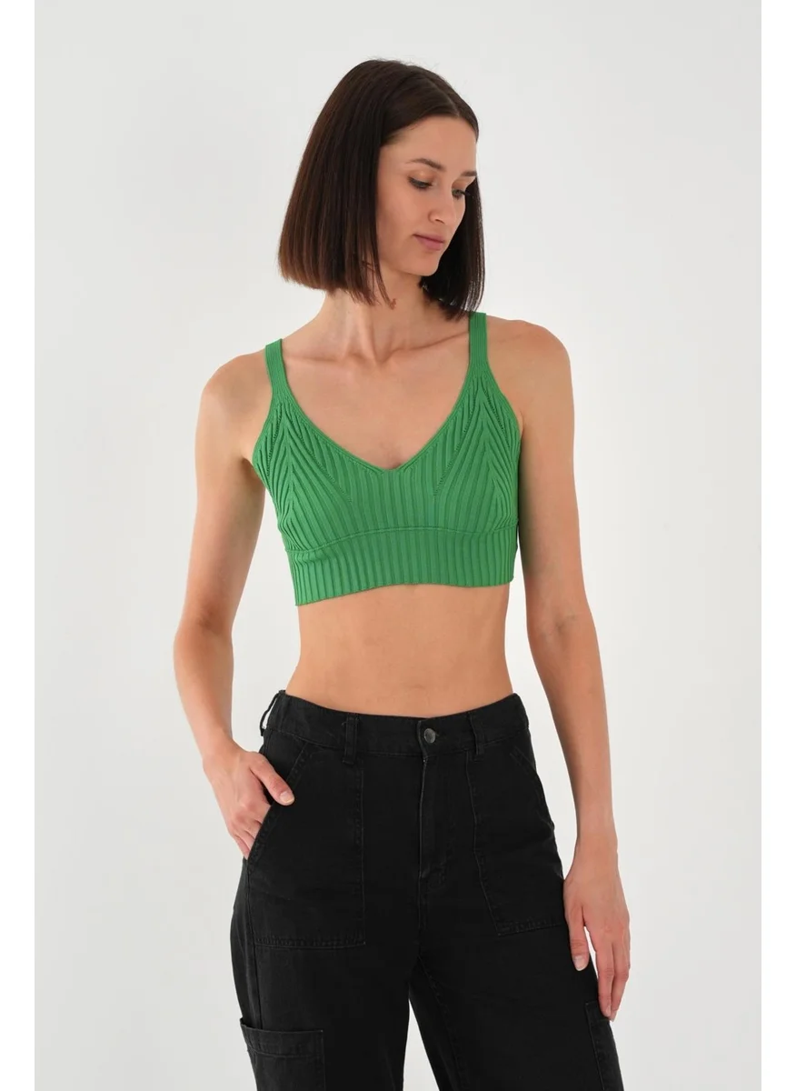 Alexander Gardi Alexandergardi Strappy V Neck Knitted Undershirt