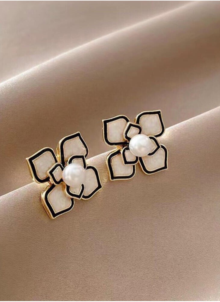 Dangle Charms Elegant & Trendy Stainless Steel Earrings For Women  - Image 2