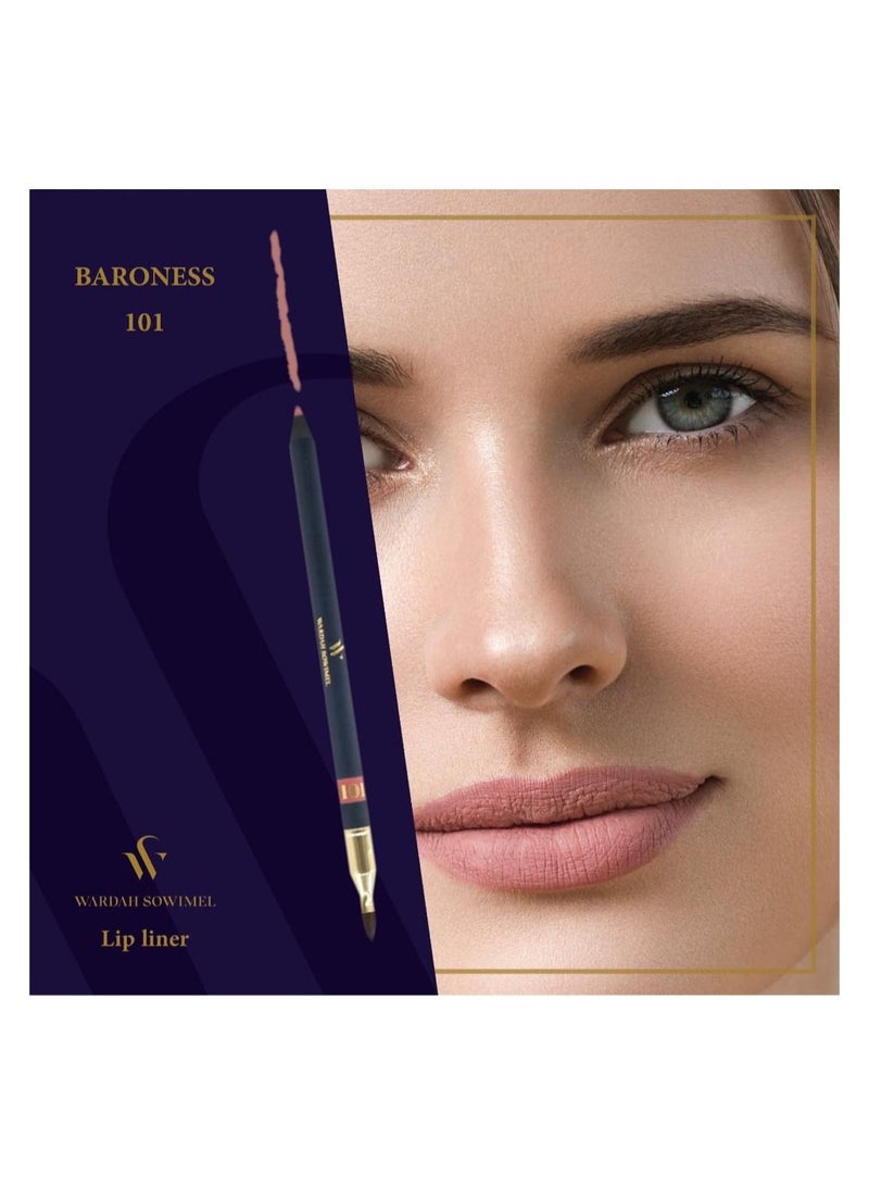 وردة صويمل قلم محدد شفاه البارونة 101 - Image 2