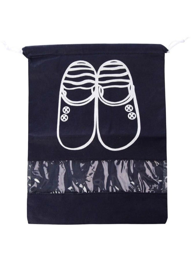 NIBEMINENT Travel Shoe Bag Black/White  - Image 1