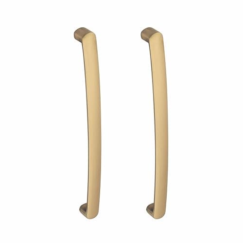 Atom 10.3 inch Zinc Cabinet Pull Handle | Antique Finish | Stylish Office & Wardrobe Handle | Kitchen Drawer Push Bar 536 | Pack of 2 - Image 1