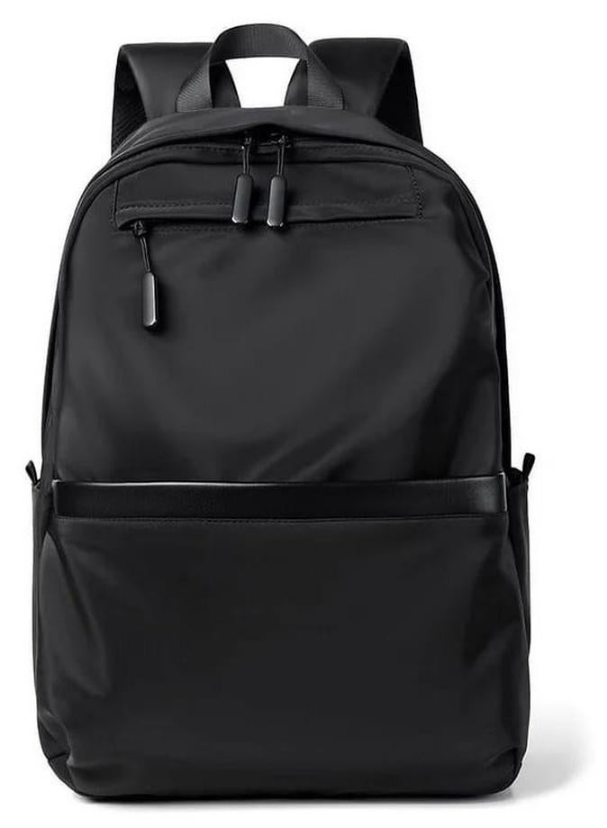 HIGH LINE STORE Waterproof Backpack with Modern Design, Durable Material, Large Capacity, and Multiple Compartments - Black - Image 1