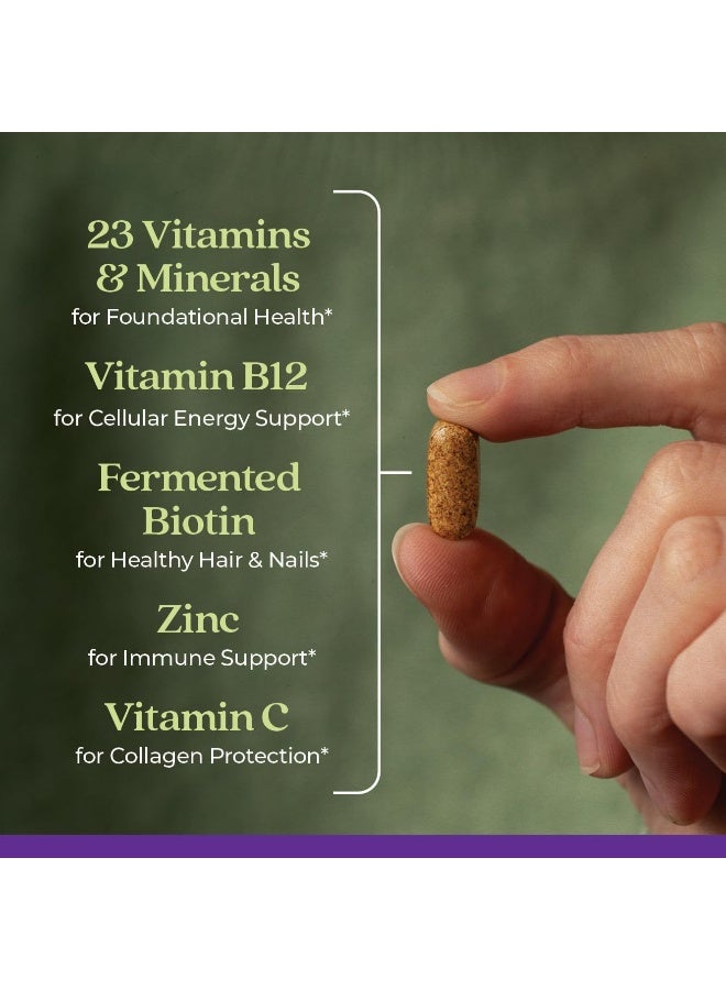New Chapter Women’S Multivitamin + Immune, Energy & Stress Support – Every Woman’S One Daily With Fermented Probiotics & Whole Foods + Vitamin D3 + Biotin + Organic Non-Gmo Ingredients- 72 Ct - Image 4