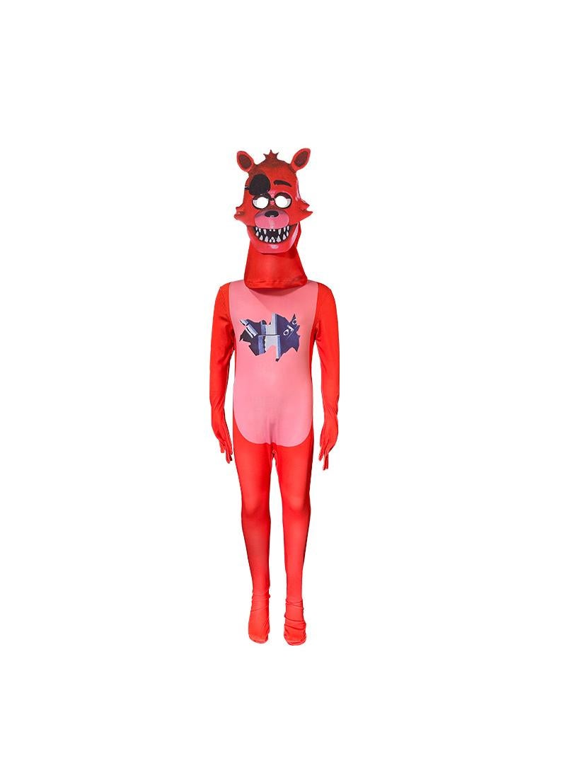 general 1 Set Party Cosplay Five Nights at Freddy's Fox Costume For Kids Adult With Masks - Image 1