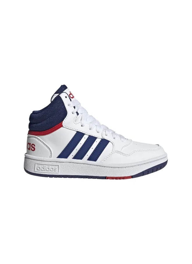 Adidas adidas Hoops 3.0 Mid K White Basketball Shoes 10K