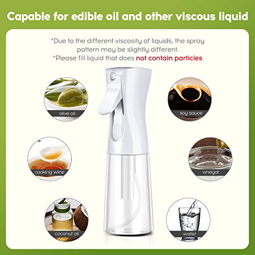 Mistifi Oliver Oil Sprayer for cooking, Spray bottle 12oz, Non-Aerosol Refillable Dispenser Oil Mister FS604 Salad Style - Image 5