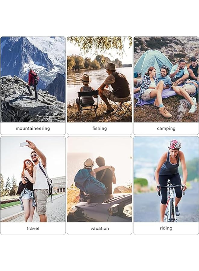 Excefore 2 Pcs Ultra Lightweight Backpack Small Foldable Hiking Rucksack Durable Lightweight Packable Backpack Storage Bag Multi Functional Daypack for Outdoor Sport Traveling Walking Hiking Camping - Image 3