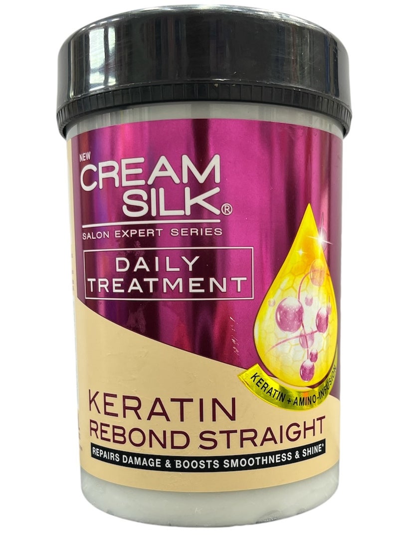 Creamsilk CREAM SILK DAILY TREATMENT REBOND STRAIGHT 650ml - Image 1